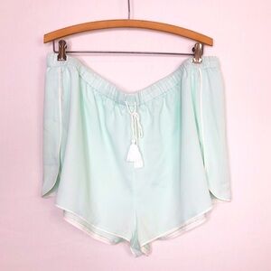 Negative how to green drawstring shorts